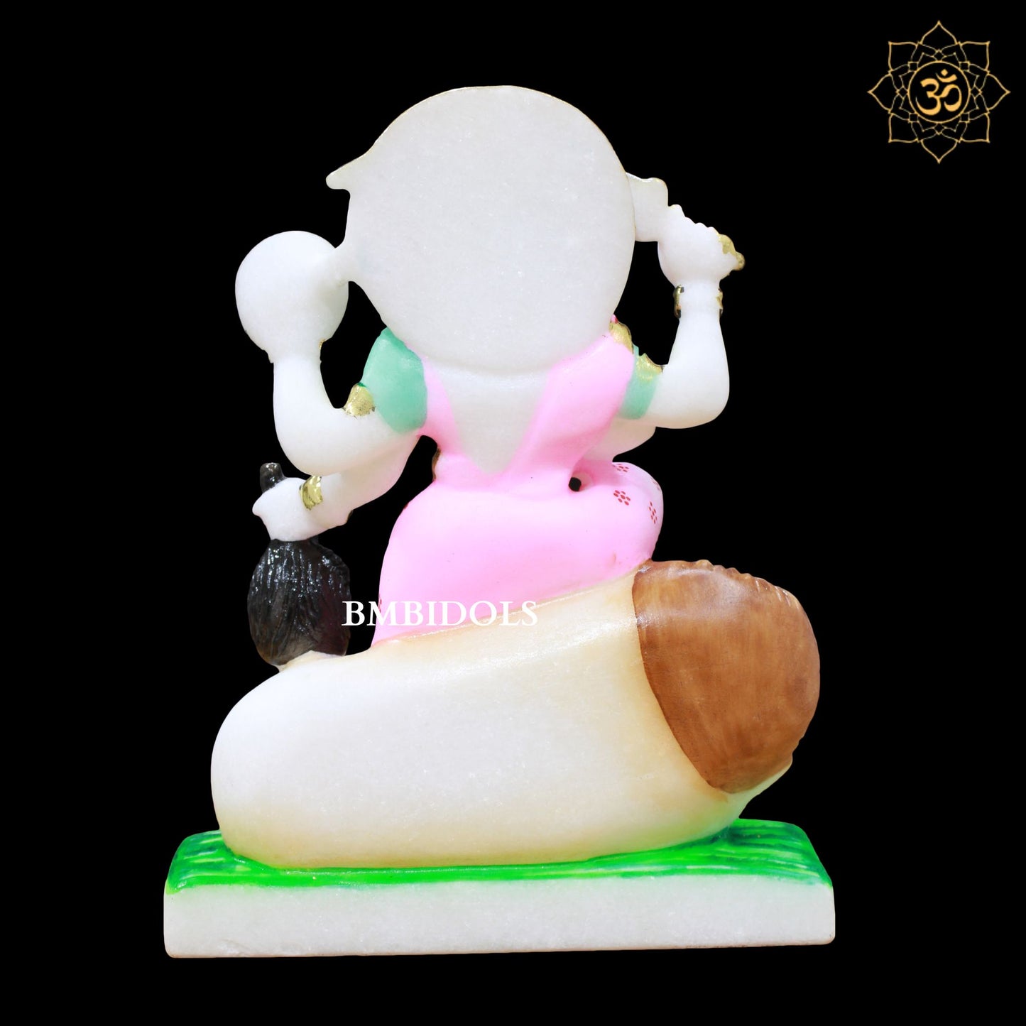Marble Mahisasuri Durga Murti made in 10inches for Homes and Temples