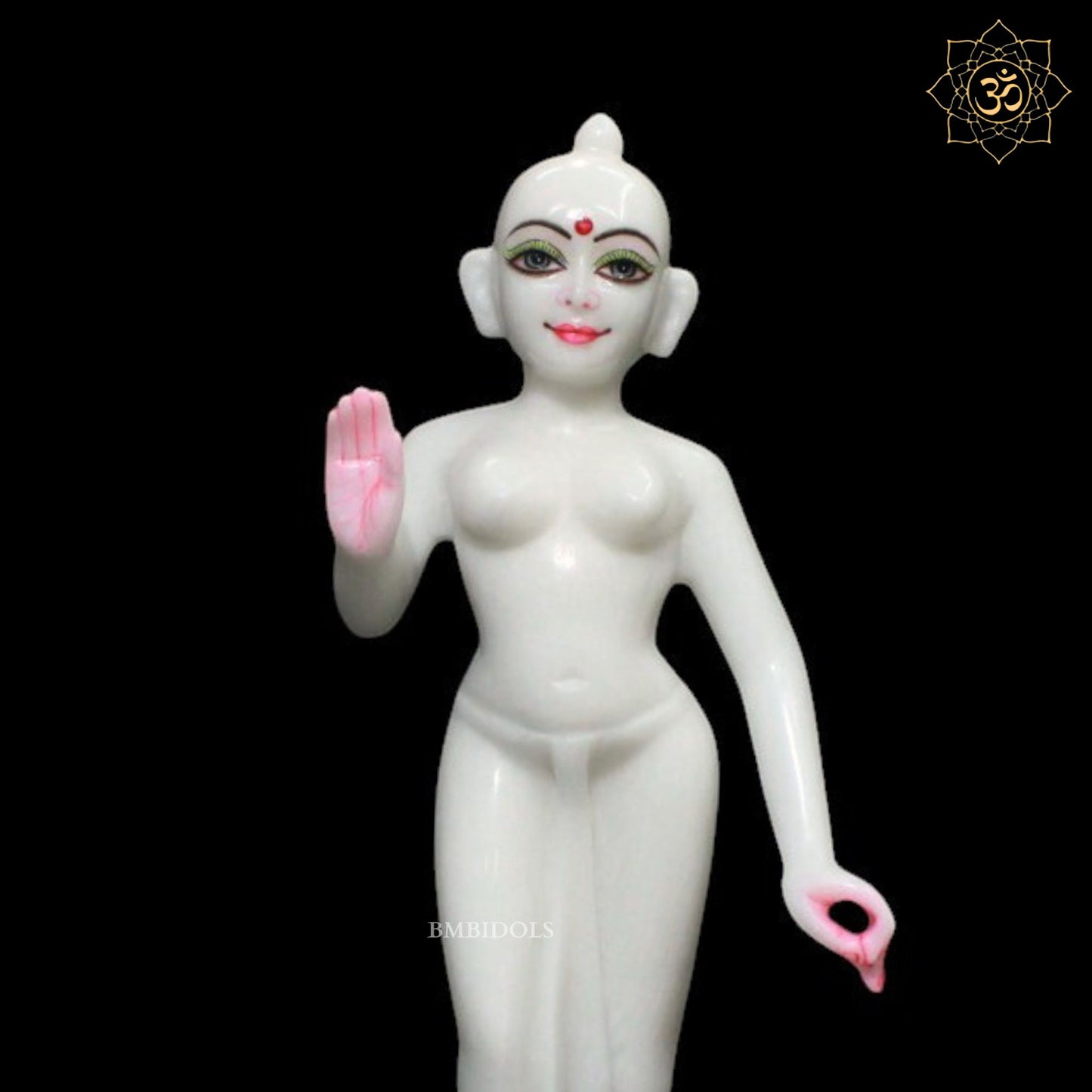 Iskcon Radha Krishna Marble Murti for Homes and Temples in 15inches