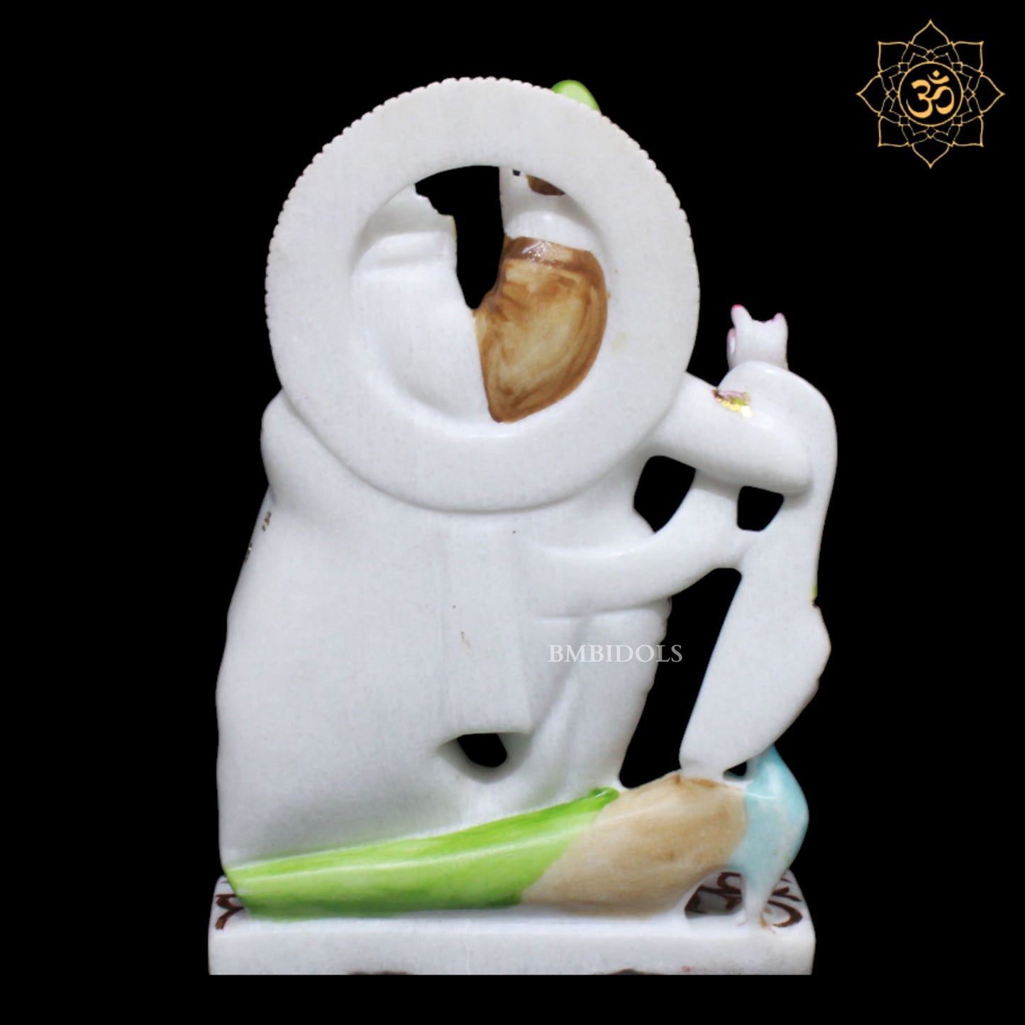 Jugal Marble Radha Krishna Murti for Homes and Temples in 12inches