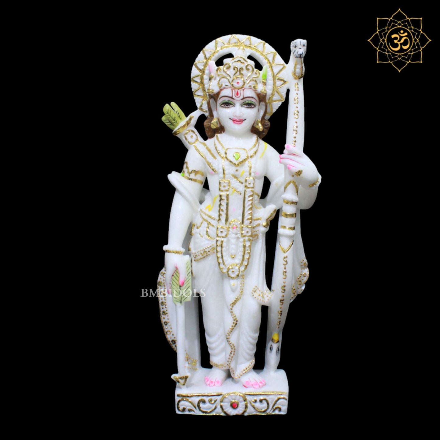 Ram Darbar Marble Murti for Homes and Temples in 18inches