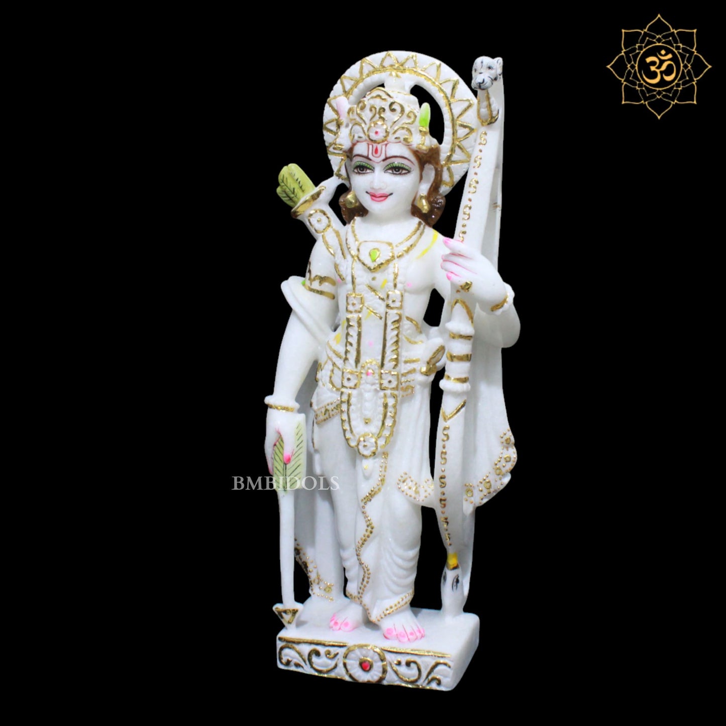 Ram Darbar Marble Murti for Homes and Temples in 18inches