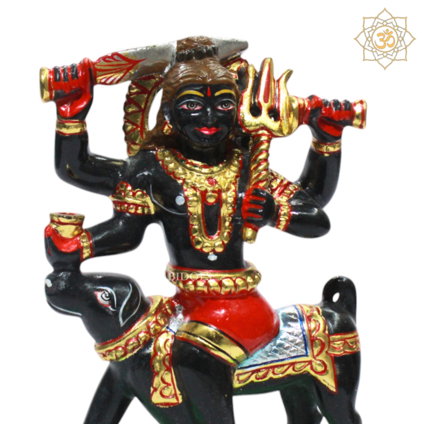 Kal Bhairav Baba in Blackstone for Homes and Temples in 9inches