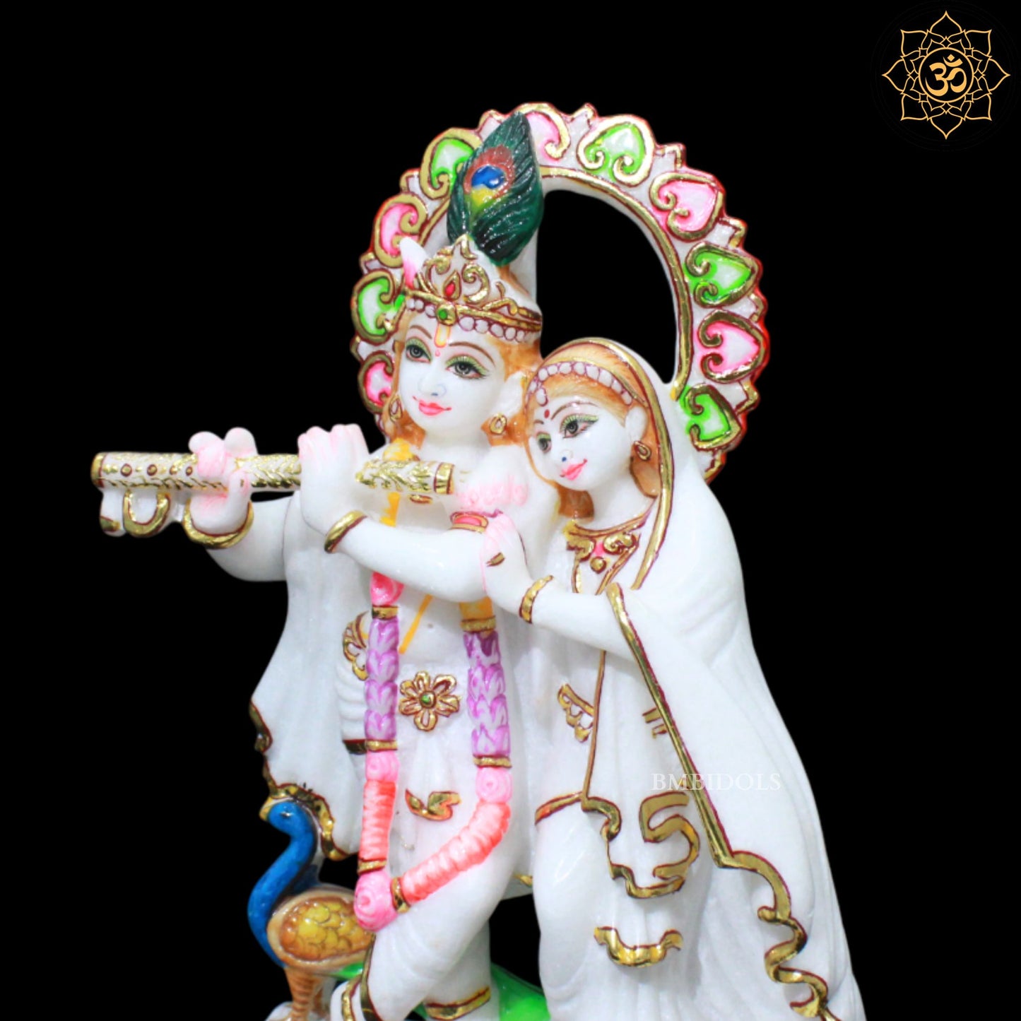 Jugal Radha Krishna for Homes and Temples in 12inches