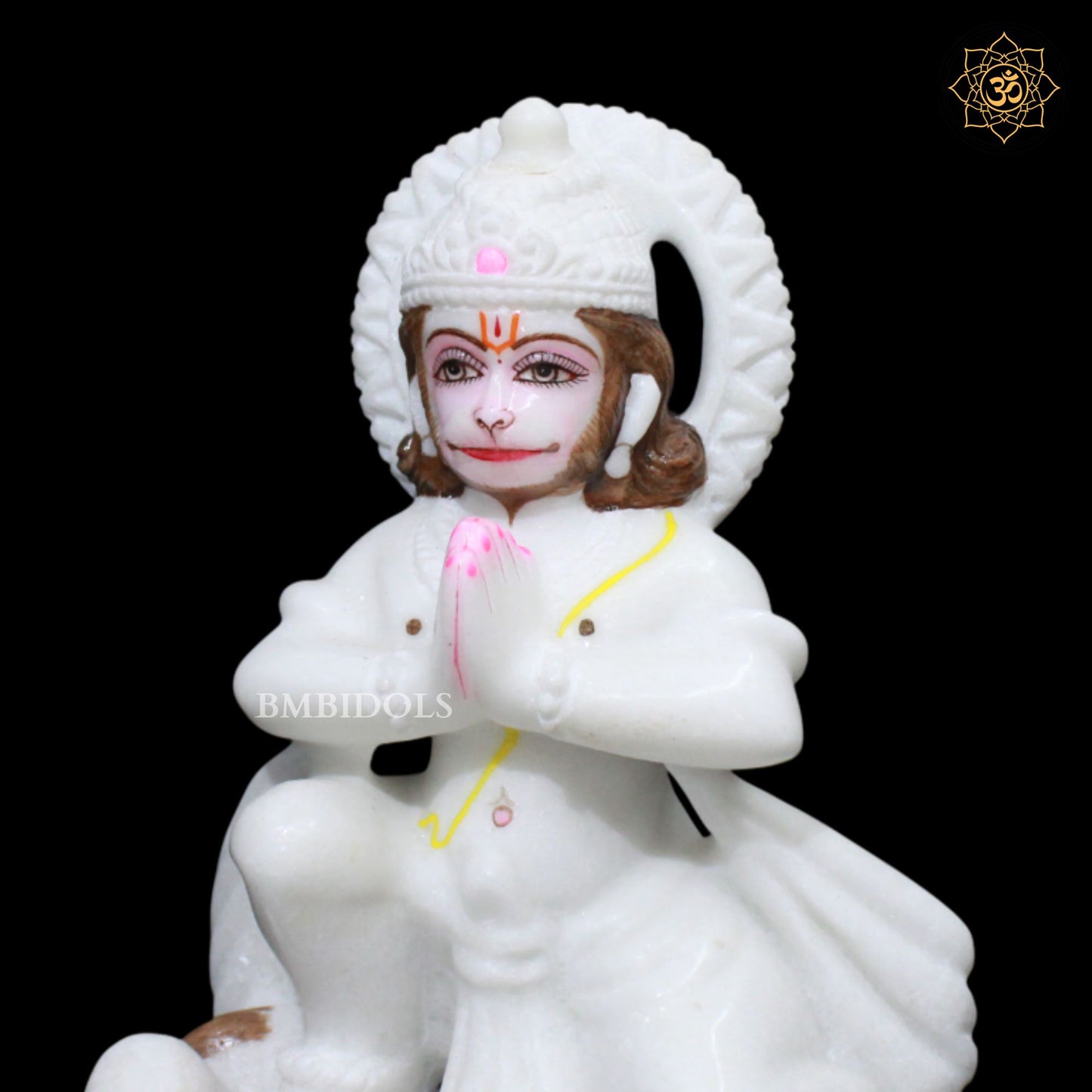 Das Hanuman Marble Murti in 9inches