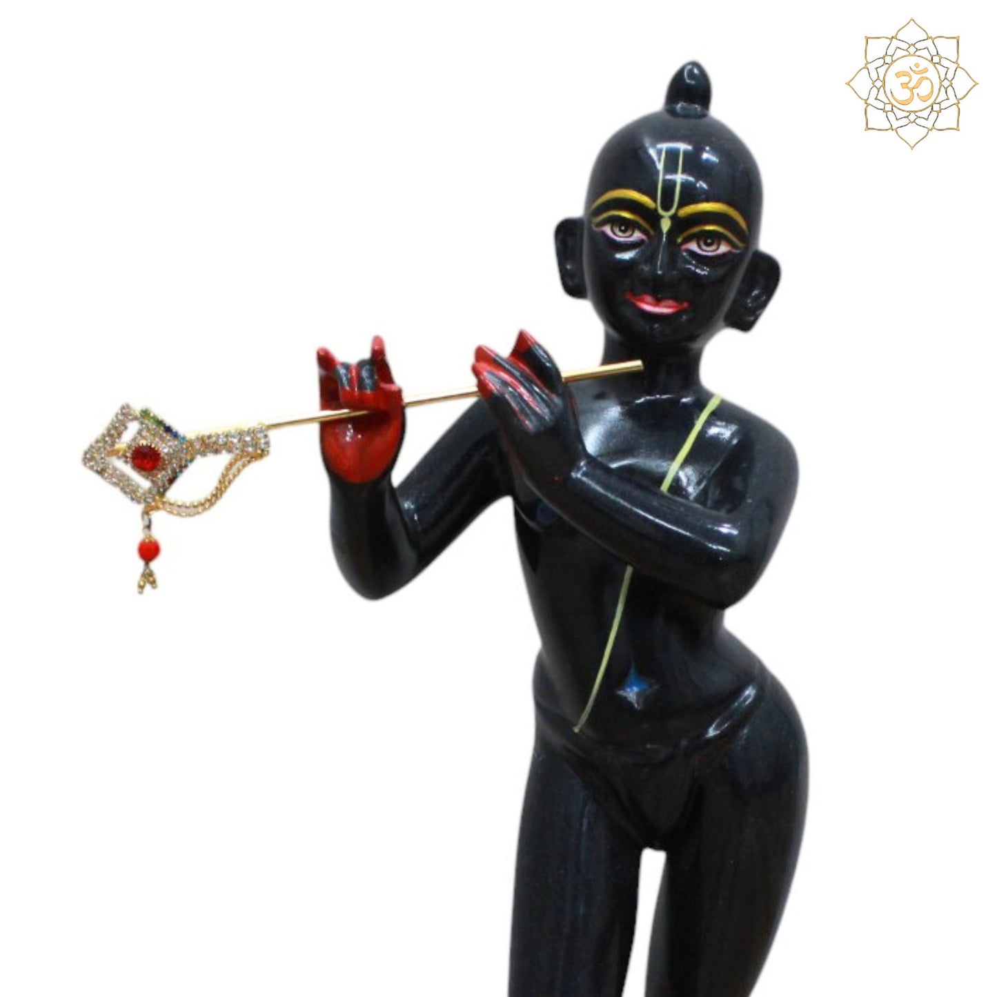 Iskcon Radha Krishna Marble Murti for Homes and Temples in 15inches