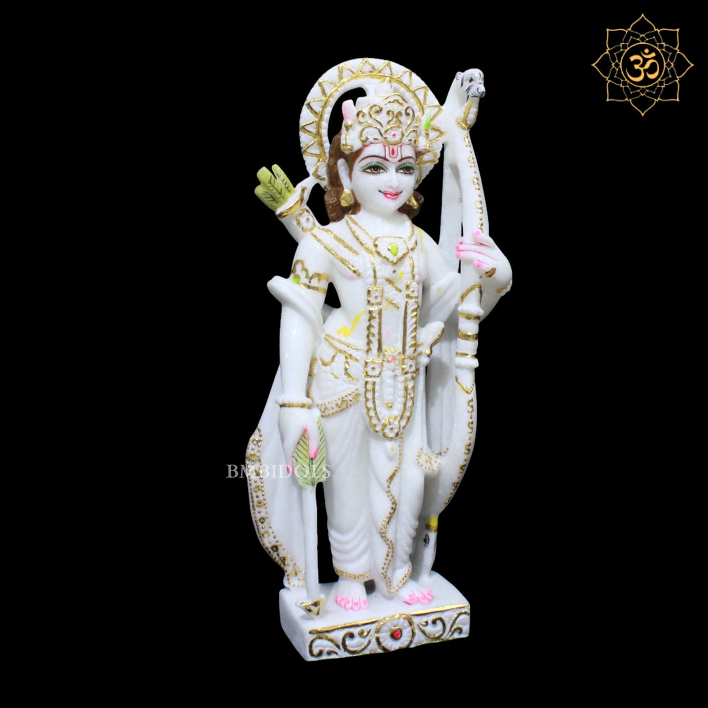 Ram Darbar Marble Murti for Homes and Temples in 18inches