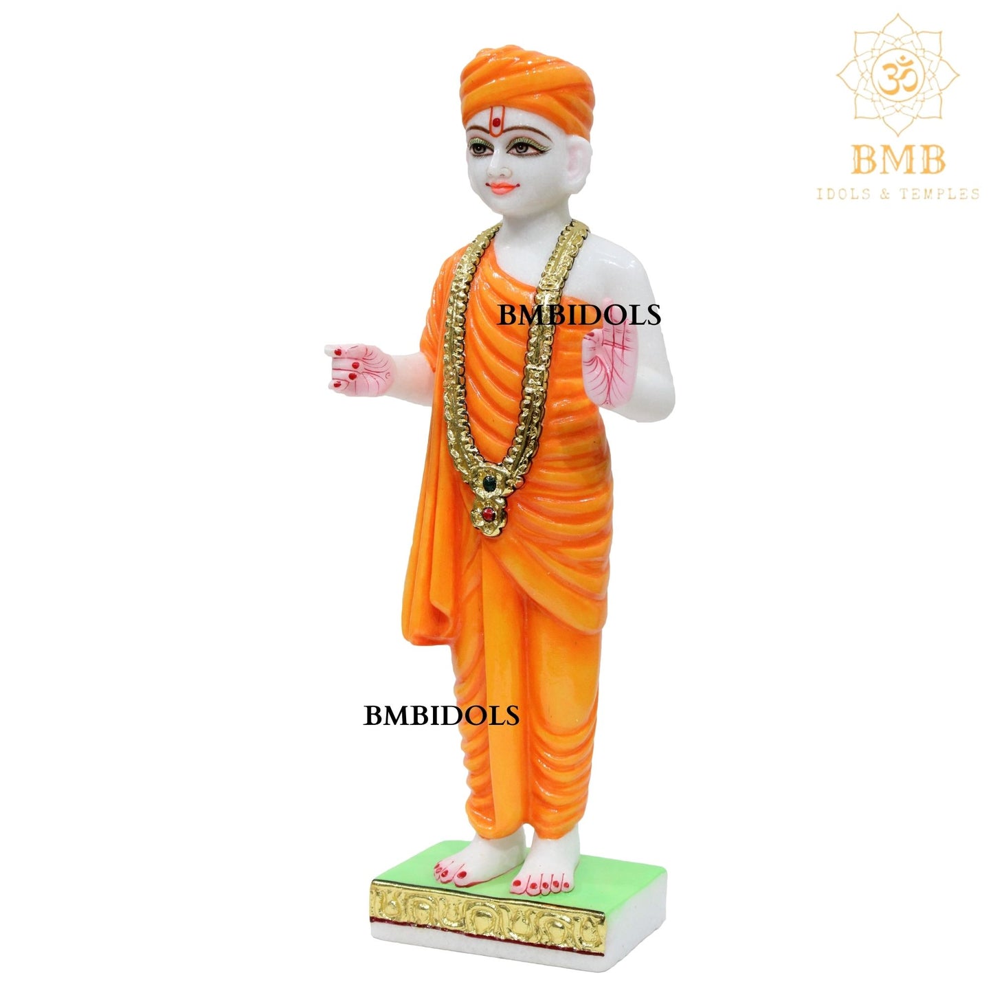 Marble Akshar Purshottam Statue