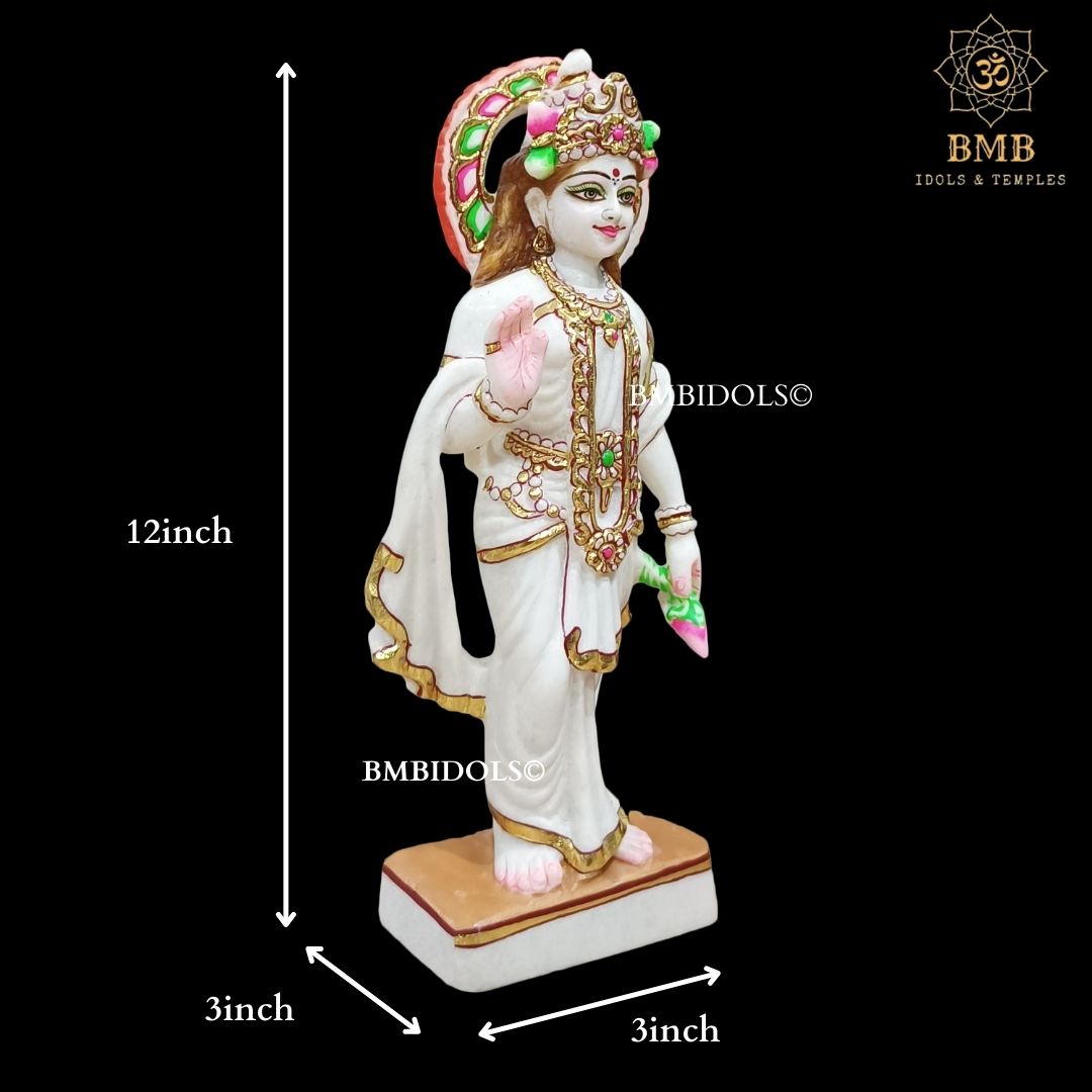 Marble Sita Maa Statue