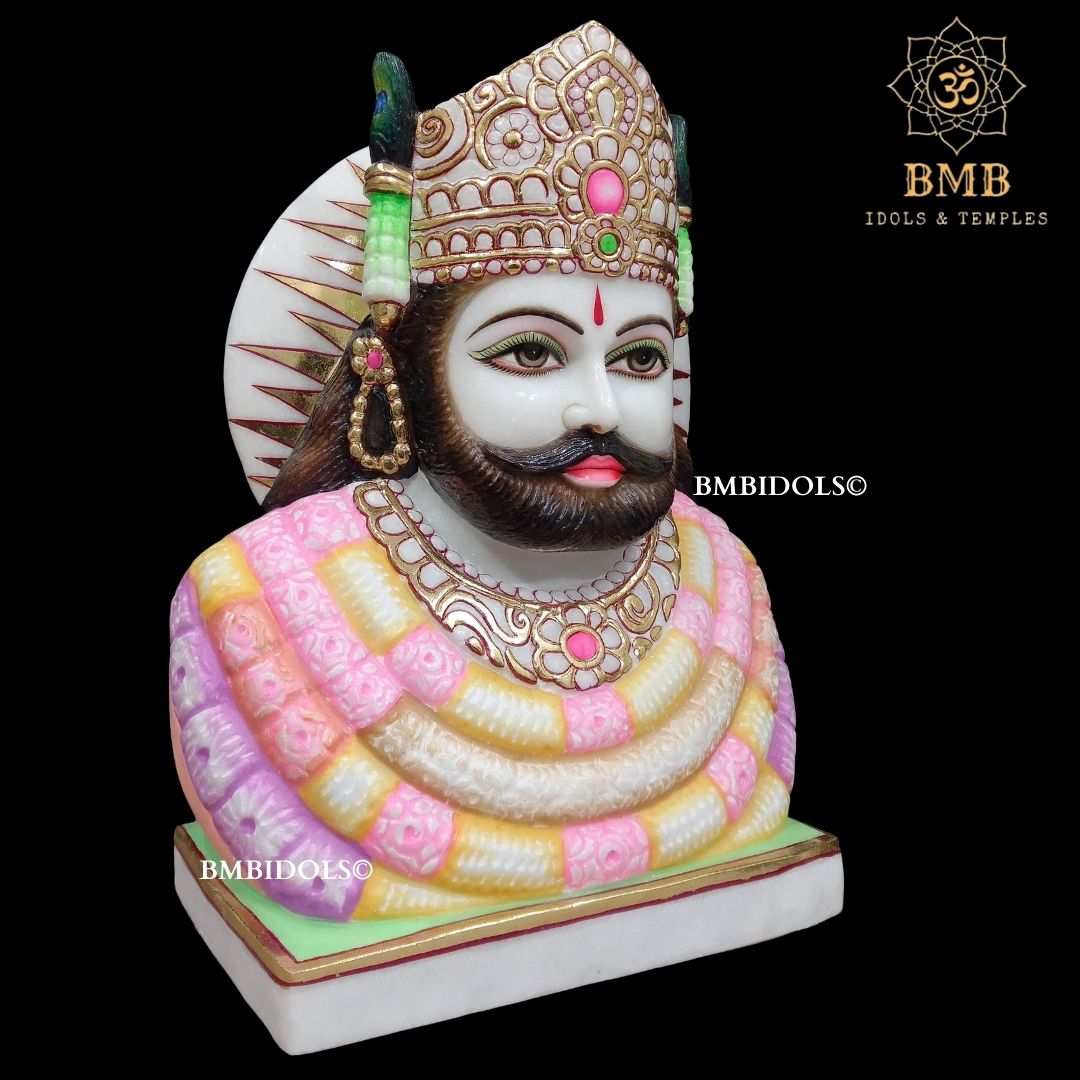 PREORDER Marble Khatu Shyam Ji Statue made in Vietnam Marble