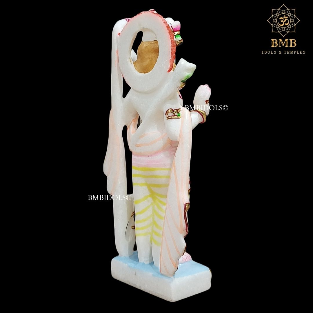 Small Marble Ram Darbar Statue for Home and Temples made in Makrana Marble
