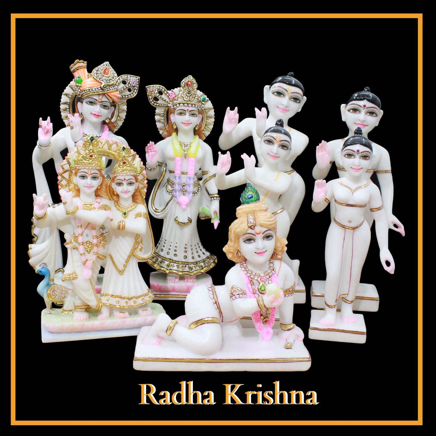 Marble Radha Krishna