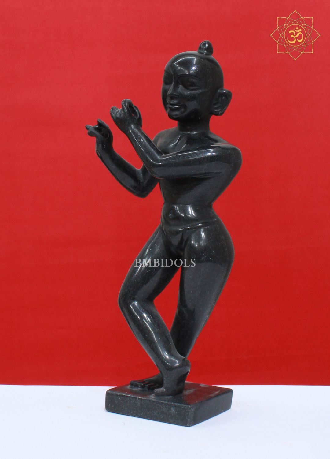 Black Krishna Statue in 12inches