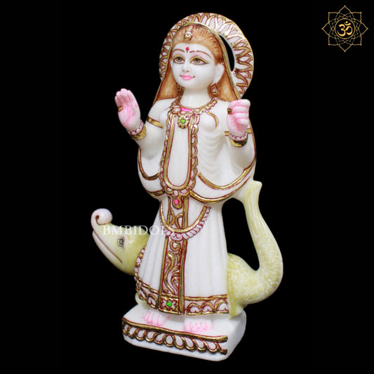 Khodiyar Maa Marble Murti in 1feet for Homes and Temples