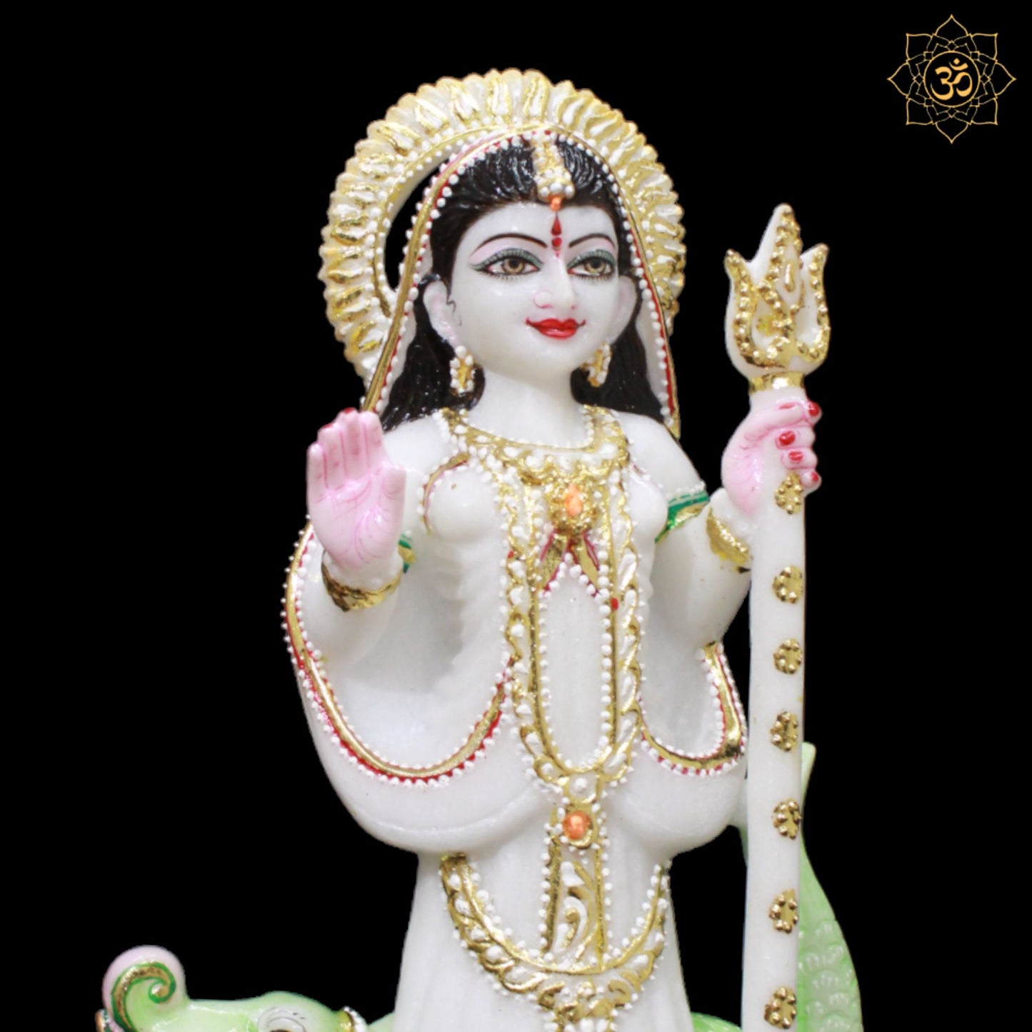 Marble Khodiyar Maa Murti for Homes and Temples in 1feet