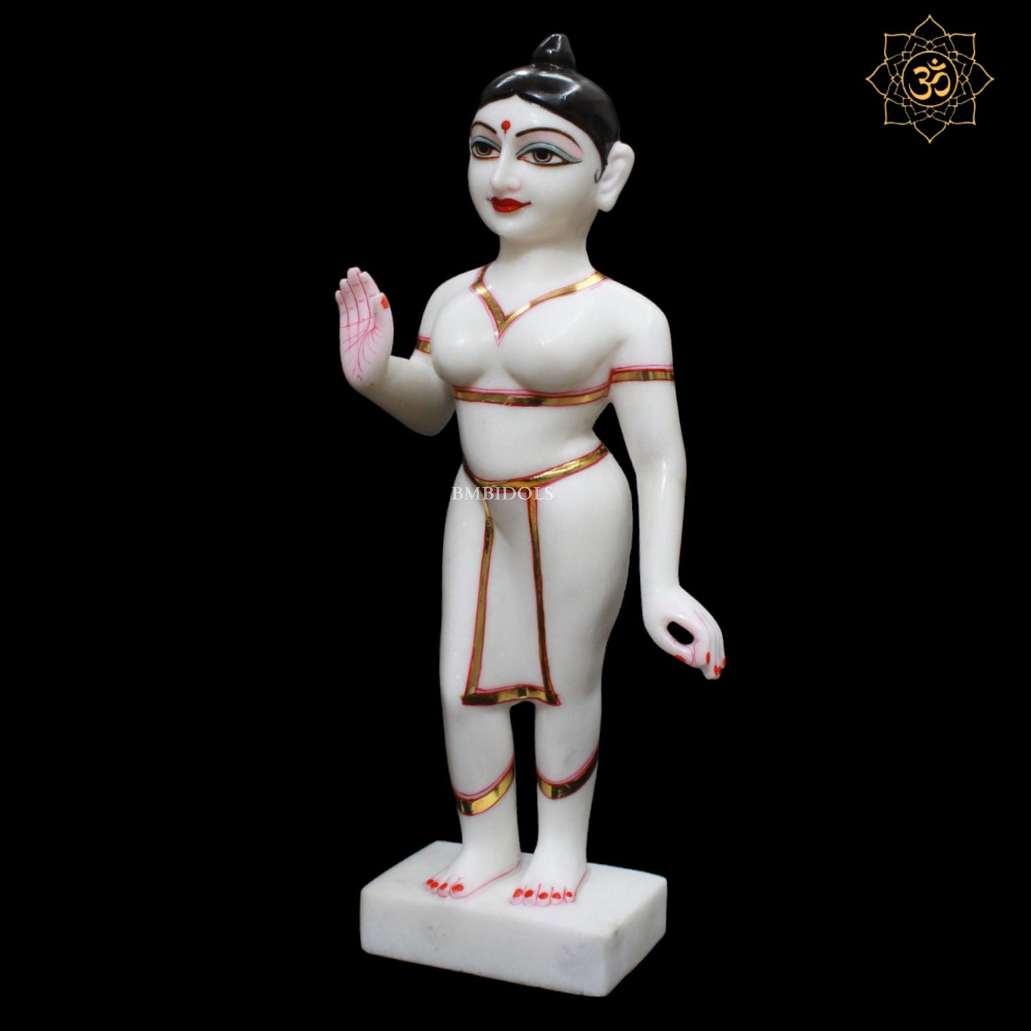 Iskcon Radha Krishna Marble Murti for Homes and Temples in Ashirwad