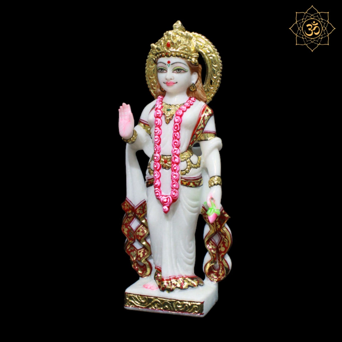 Majestic Marble Radha Krishna Murti made in Makrana Marble in 1feet