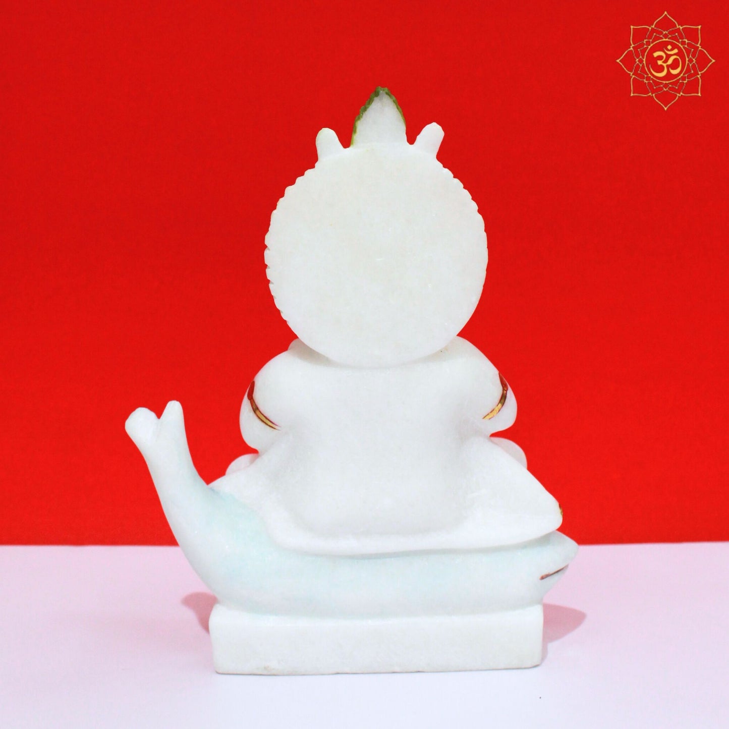 Bhagwan Jhulelal Marble Murti in 9inch for Homes and Temples