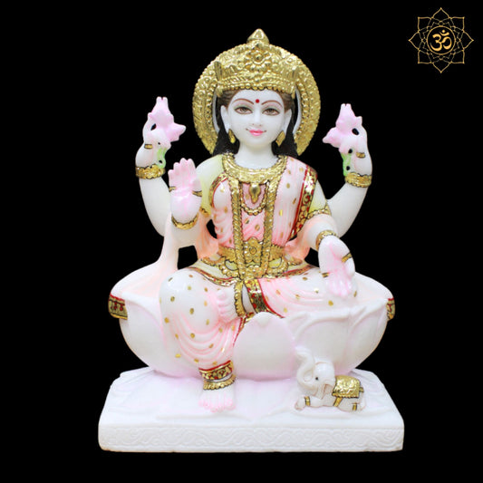 Best Carved Lakshmi Maa Marble Murti for Homes and Temples in Makrana Marble