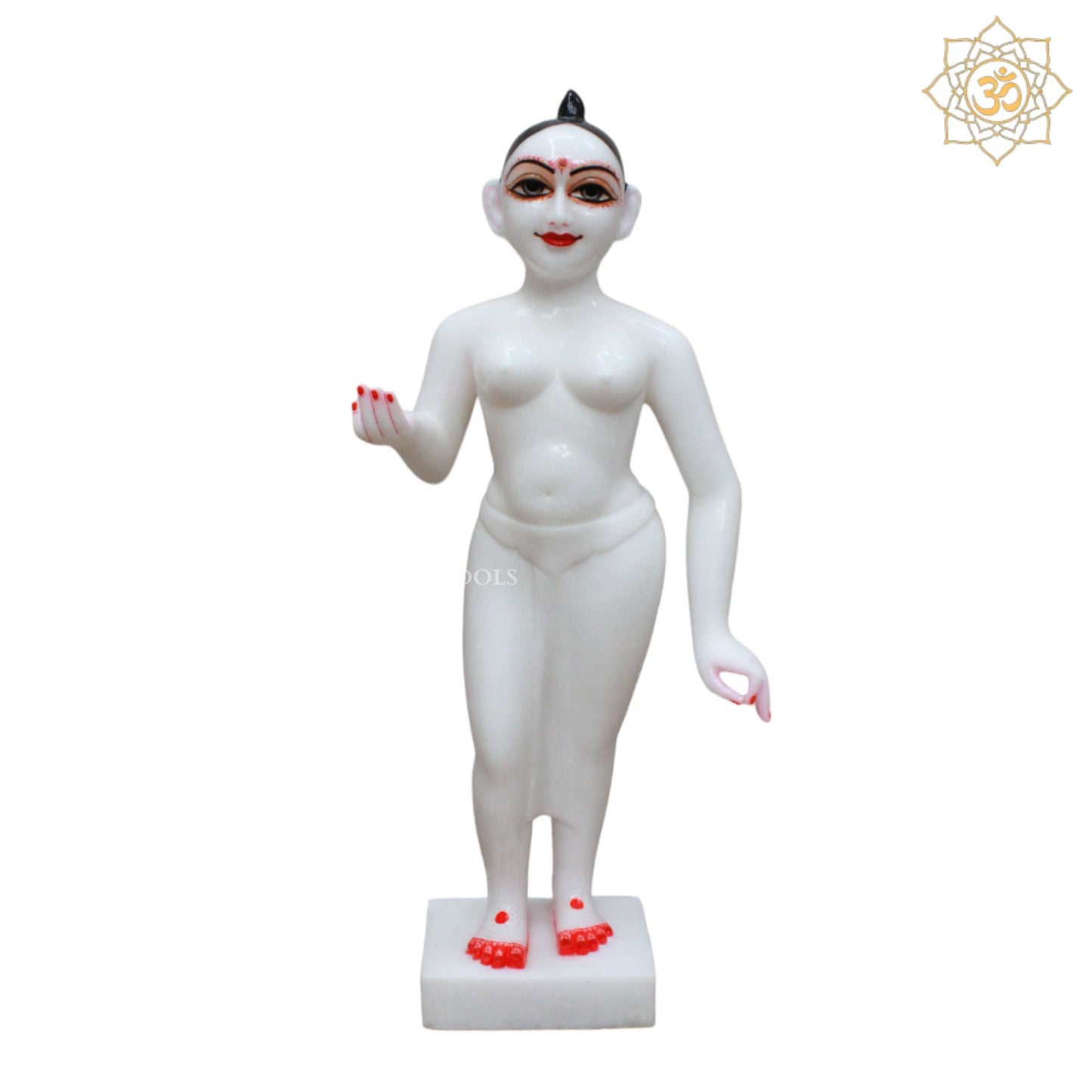 Iskcon Radha Krishna Marble Murti designed for Home and Temple