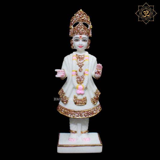 Swami Narayan Marble Murti for Homes and Temples