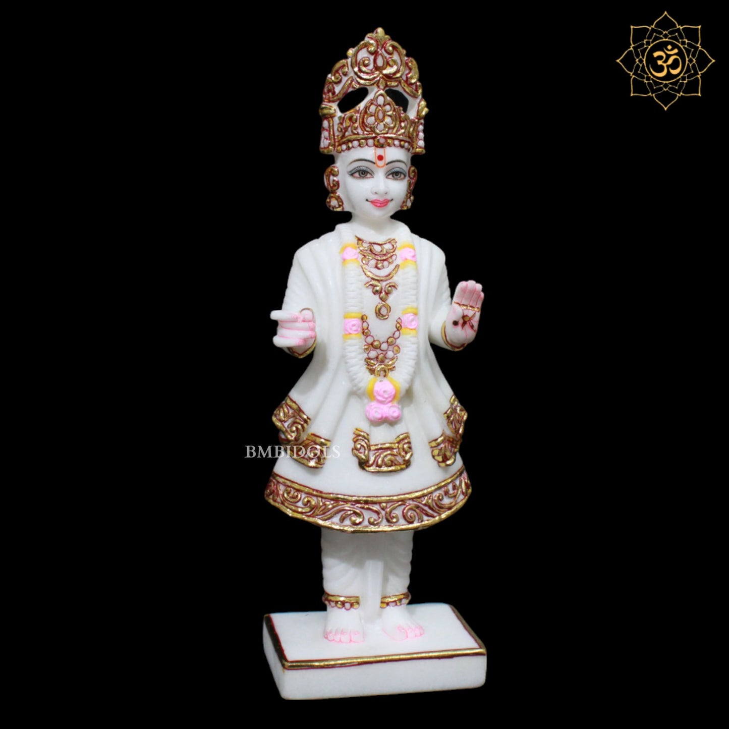 Swami Narayan Marble Murti for Homes and Temples