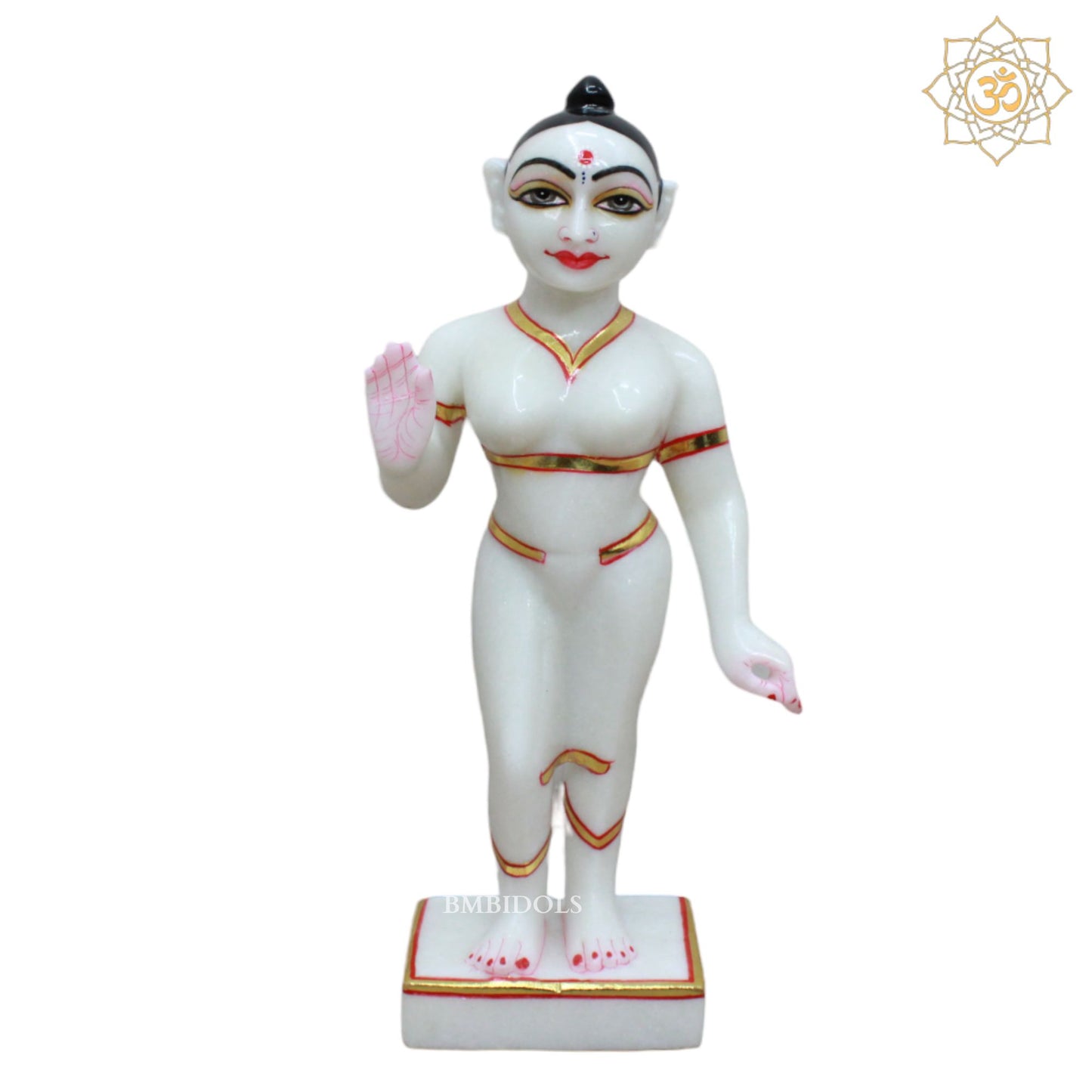 Iskcon Radha Krishna Marble Murti for Homes and Temples in 1feet