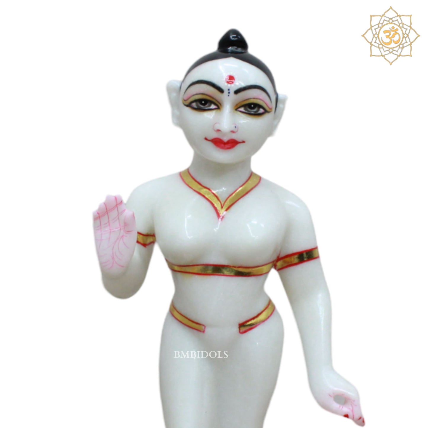 Iskcon Radha Krishna Marble Murti for Homes and Temples in 1feet