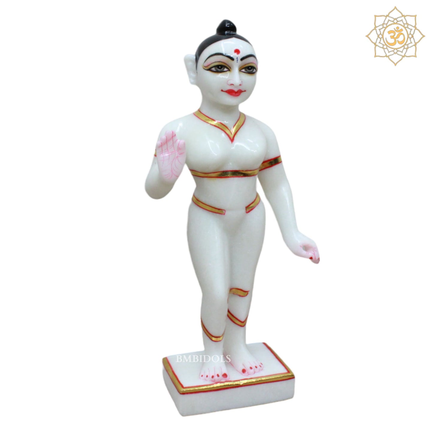 Iskcon Radha Krishna Marble Murti for Homes and Temples in 1feet