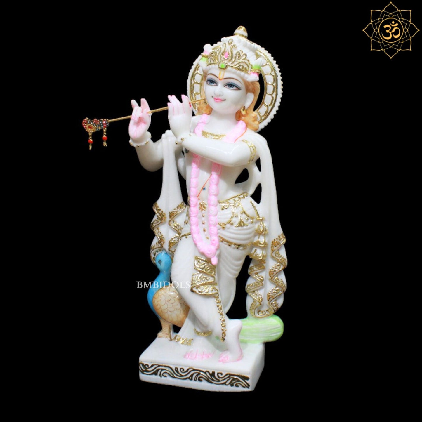 18inch Radha Krishna Marble Murti For Home and Mandirs