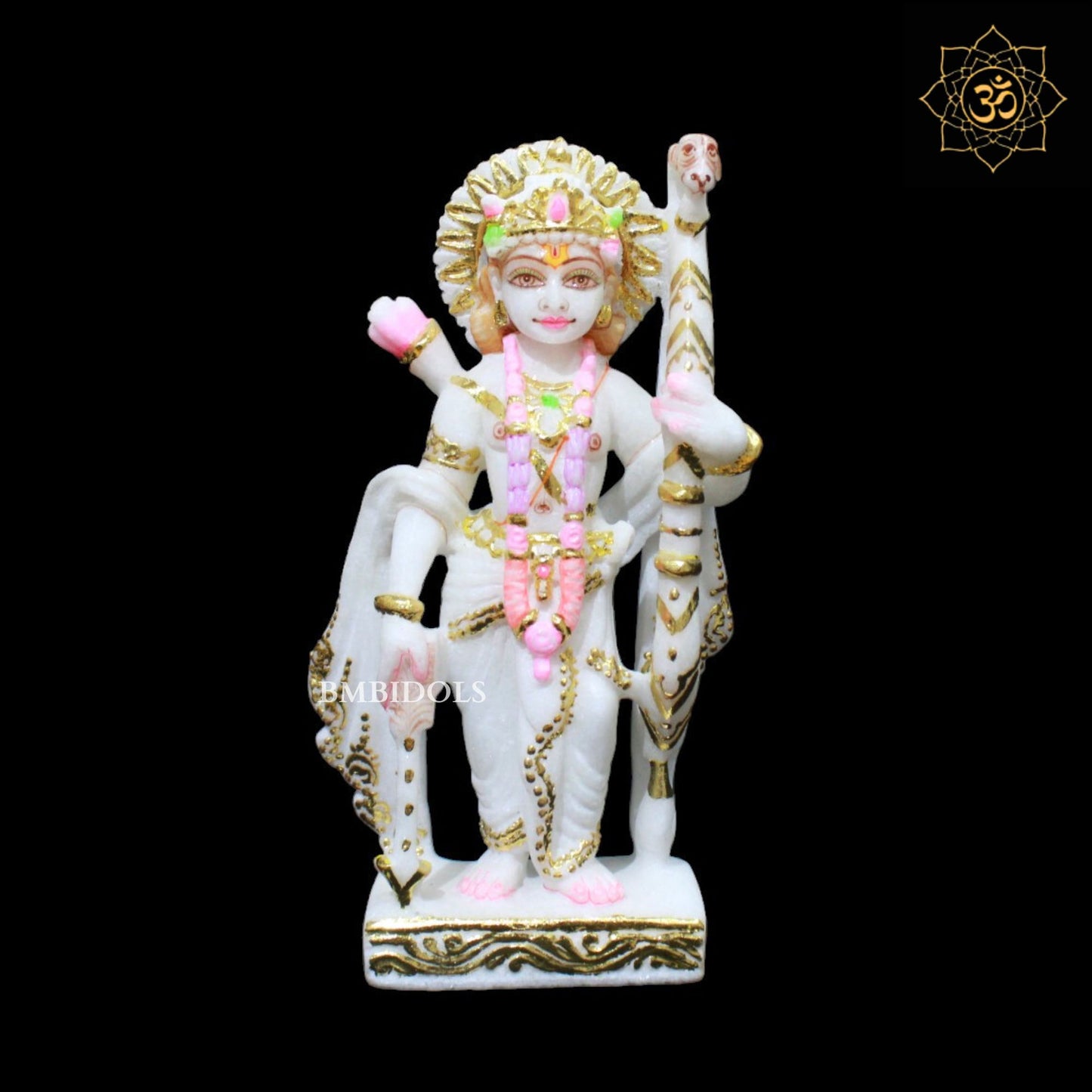 Ram Darbar Marble Murti in Small Size 9inches for Home Mandirs