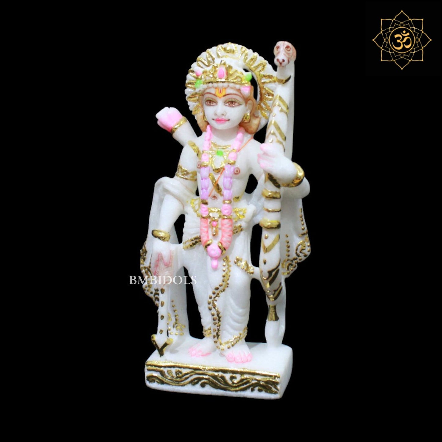 Ram Darbar Marble Murti in Small Size 9inches for Home Mandirs