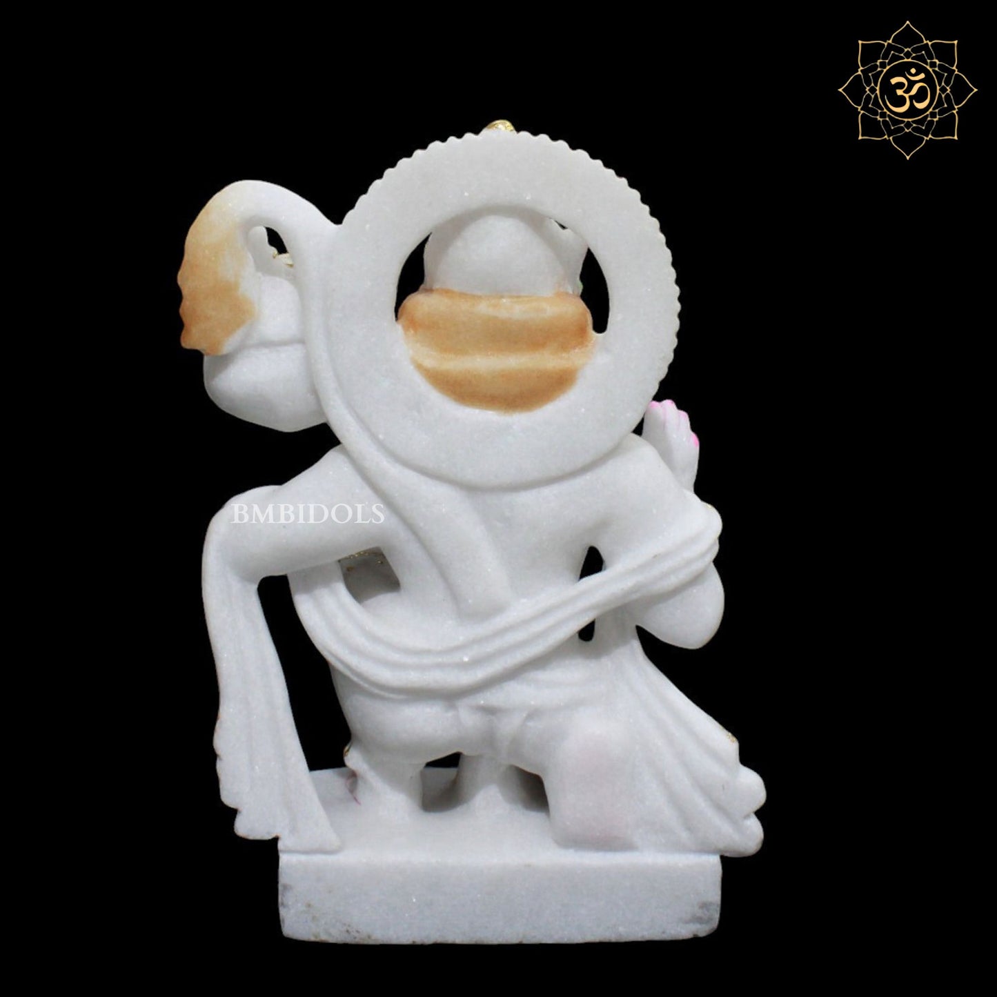 Ashirwad Marble Hanuman Murti for Homes and Temples in 1feet