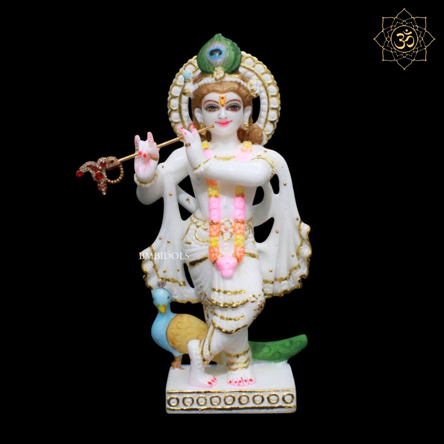 Radha Krishna Marble Murti for Homes & Temples in Makrana in 1feet