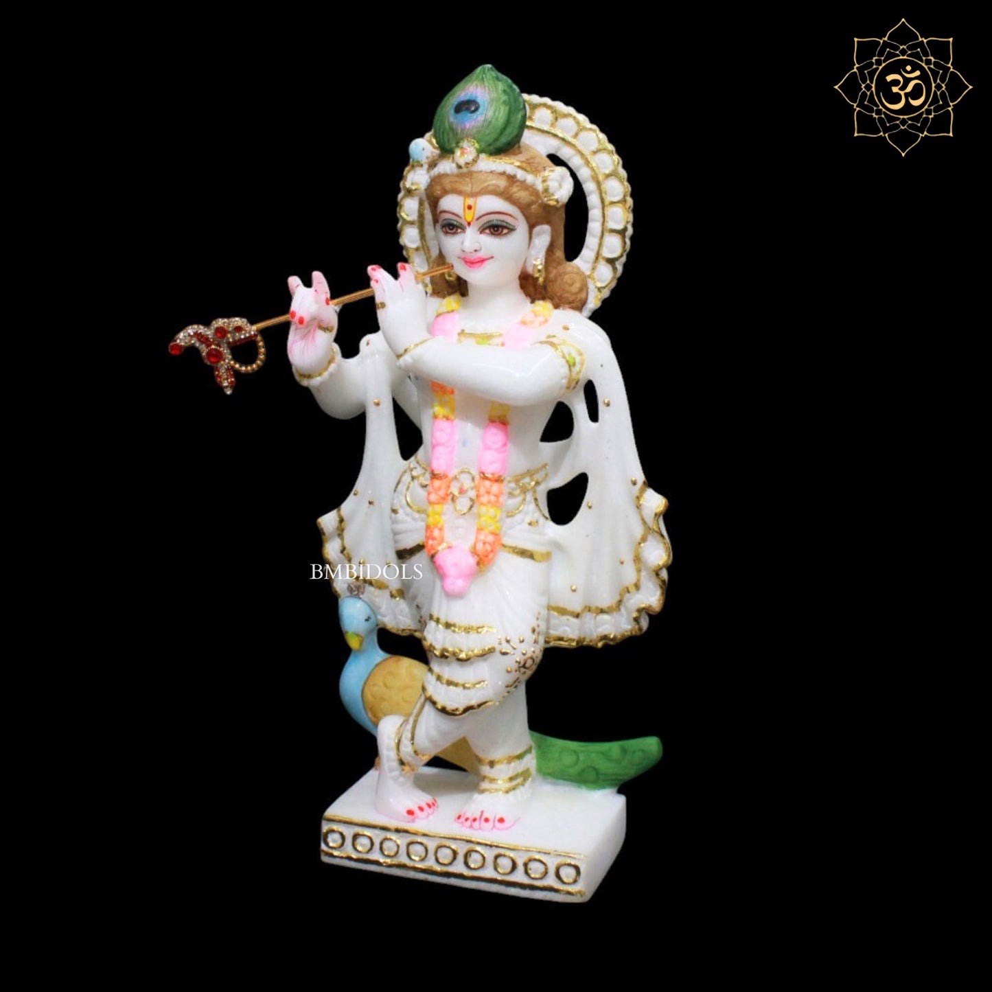 Radha Krishna Marble Murti for Homes & Temples in Makrana in 1feet