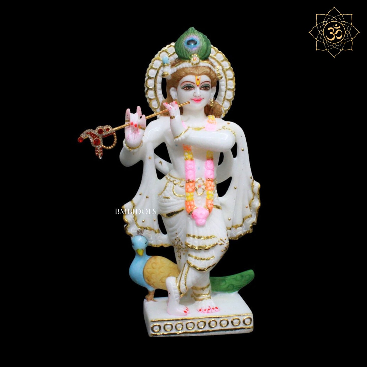 Radha Krishna Marble Murti for Homes & Temples in Makrana in 1feet