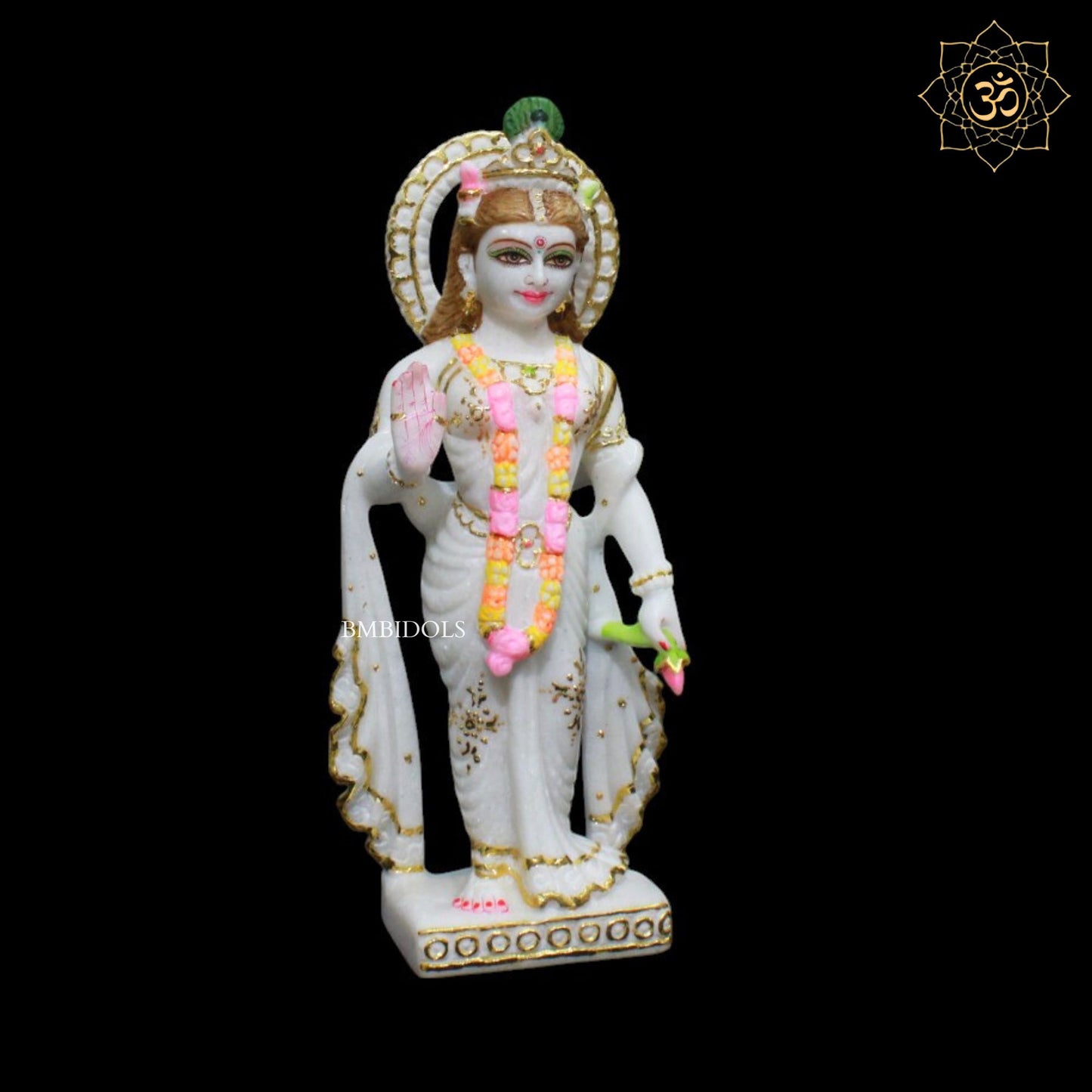 Radha Krishna Marble Murti for Homes & Temples in Makrana in 1feet