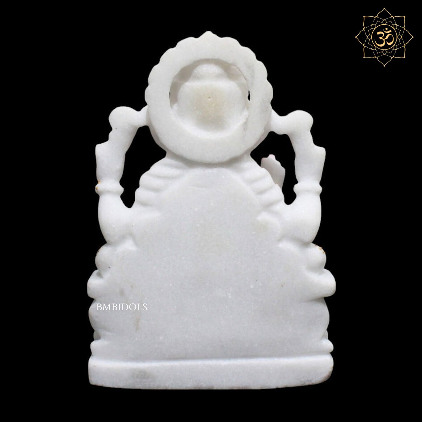 Marble Ganpati Murti for Homes and Temples in 9inches in Makrana Marble