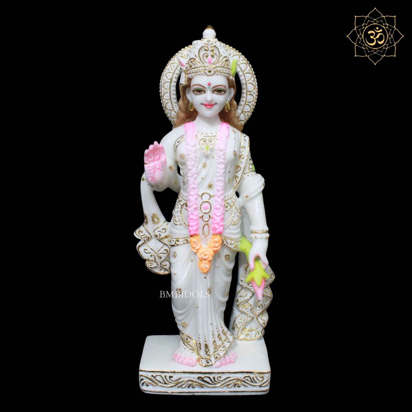 Radha Krishna Marble Murti for Homes and Temples in 24inches (2feet)