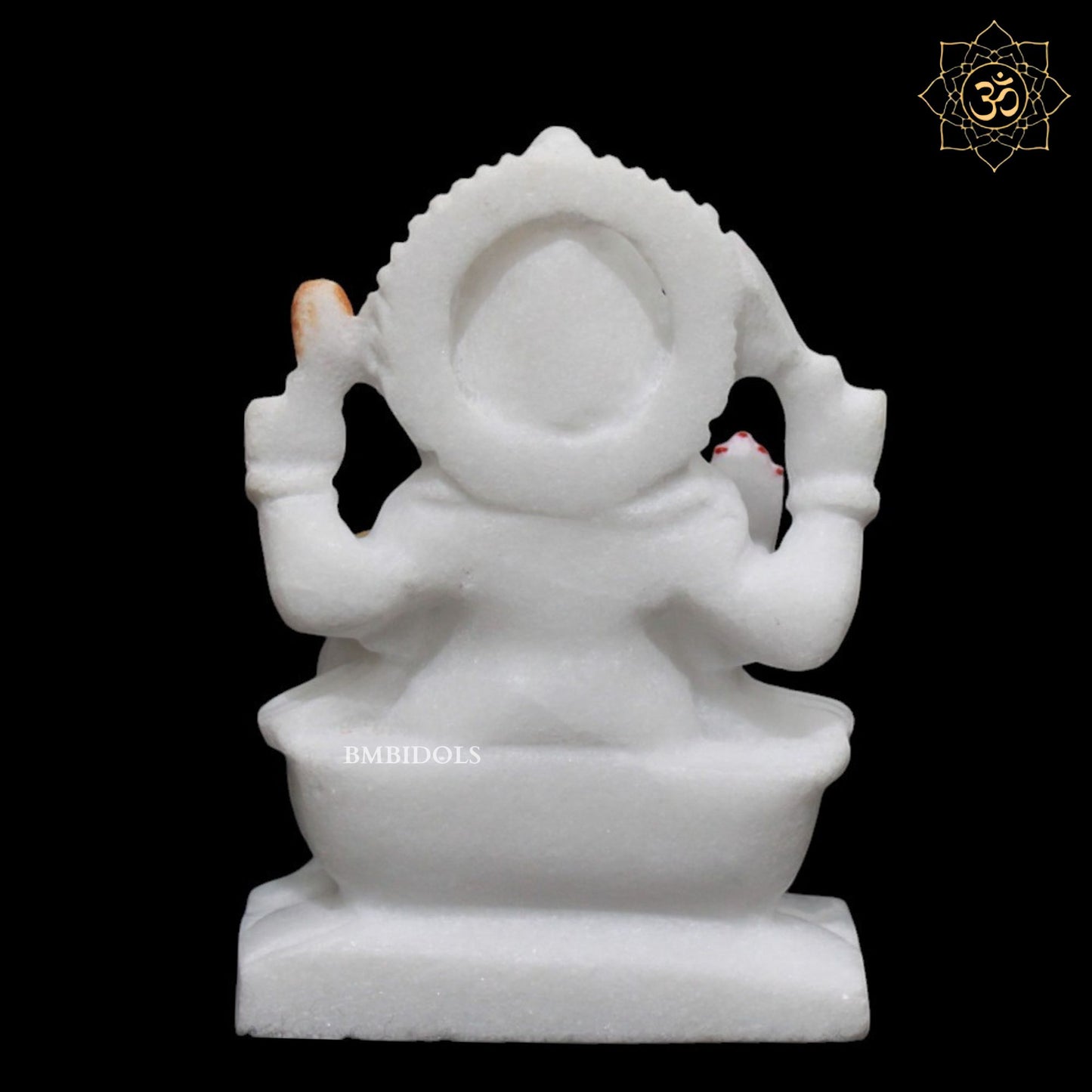 3inch Marble Ganesh Murti for Homes and Temples in Small Size