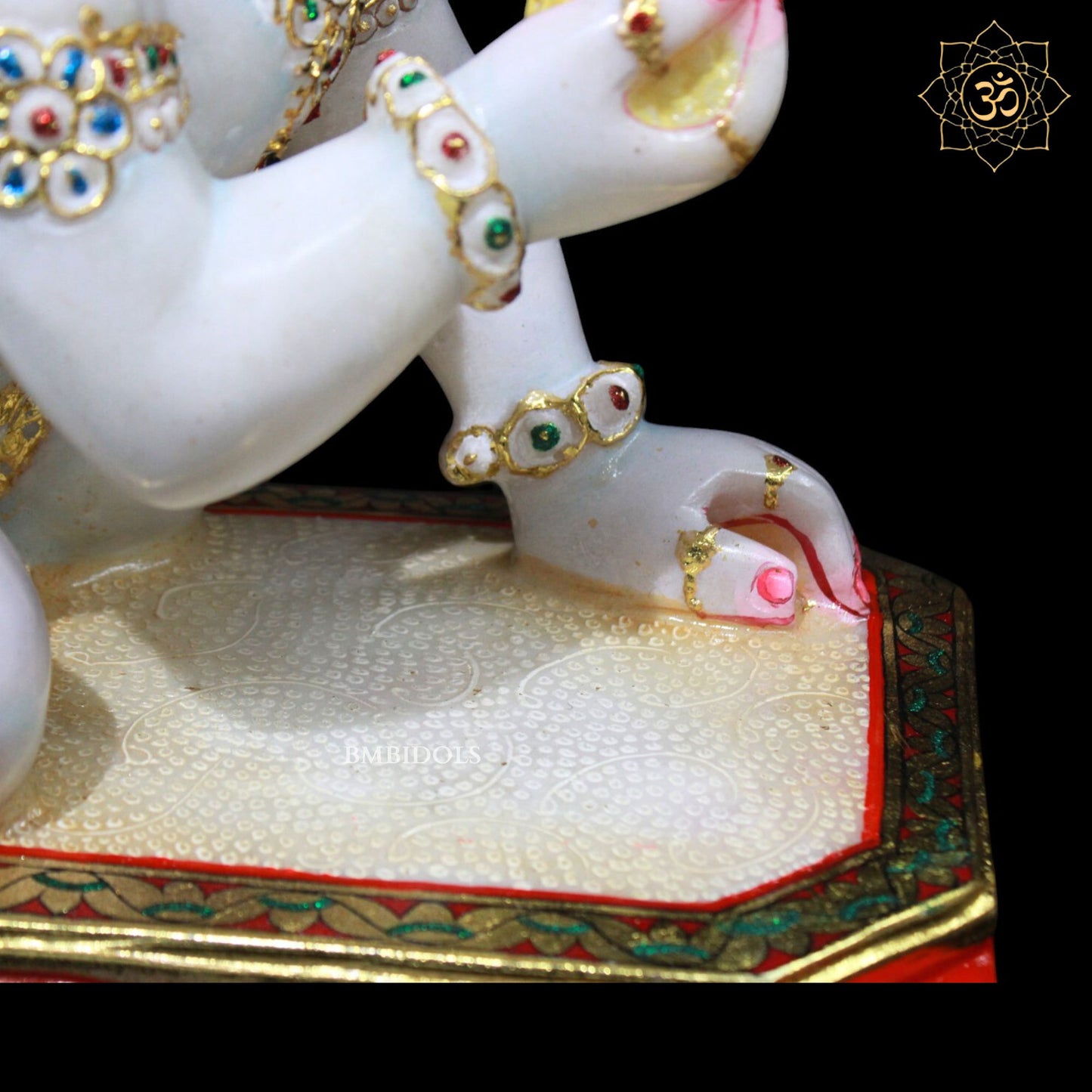 Marble Kanha ( Krishna) Murti for Homes and Temples in 15inches