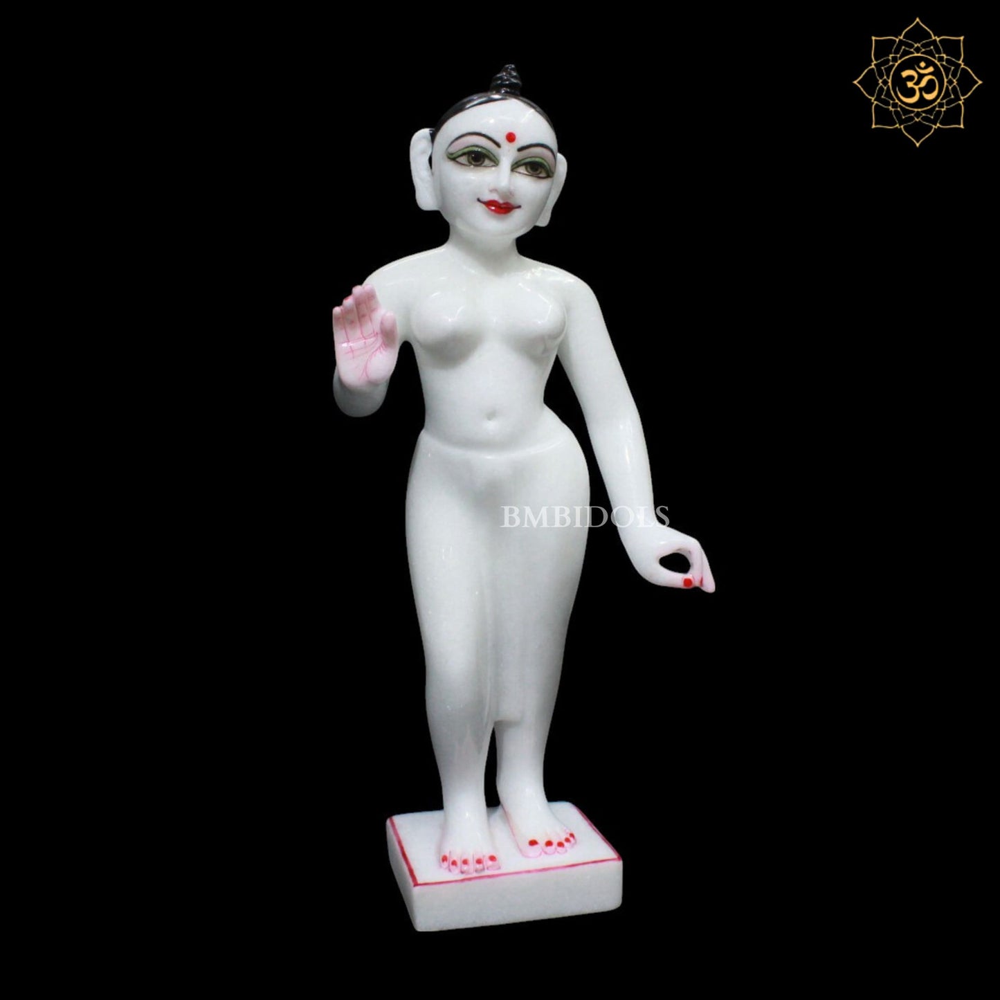 Iskcon Marble Radha Krishna Murti for Home and Mandirs in 18inches