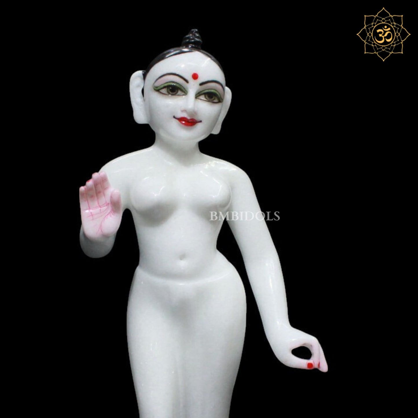 Iskcon Marble Radha Krishna Murti for Home and Mandirs in 18inches