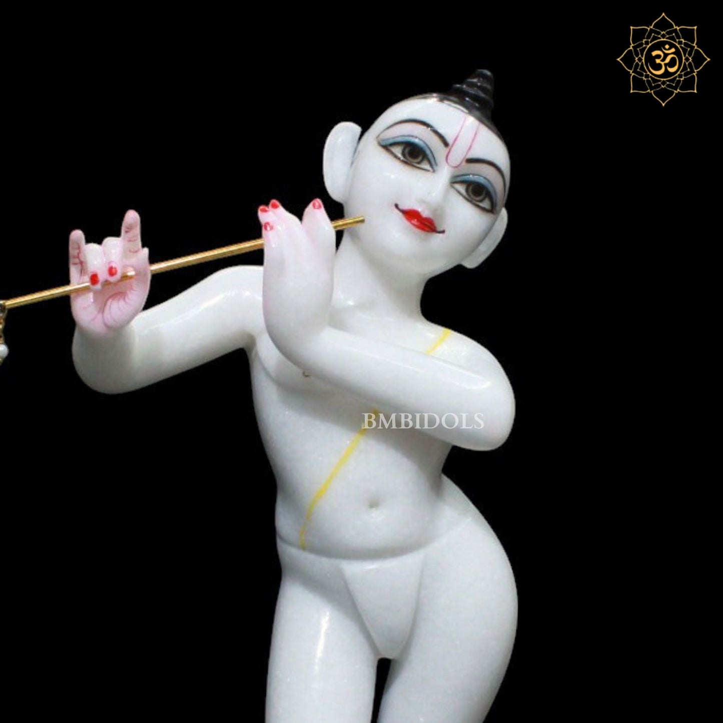Iskcon Marble Radha Krishna Murti for Home and Mandirs in 18inches