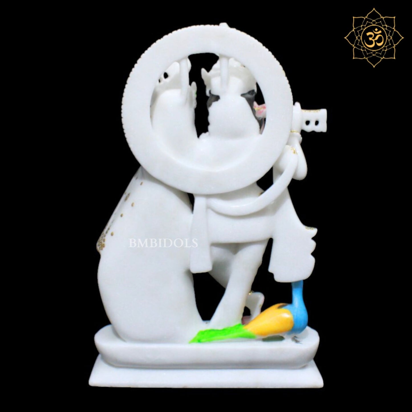 Jugal Radha Krishna Marble Murti for Homes and Temples in 15inches