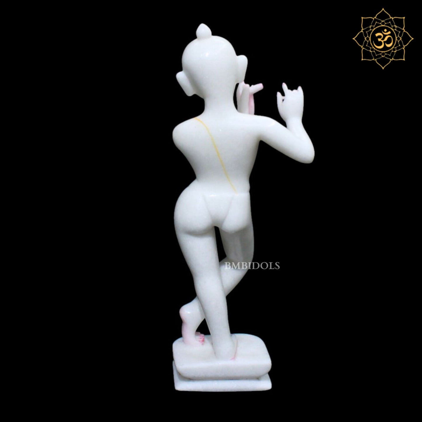Iskcon Radha Krishna Marble Murti for Homes & Temples in 1.5feet