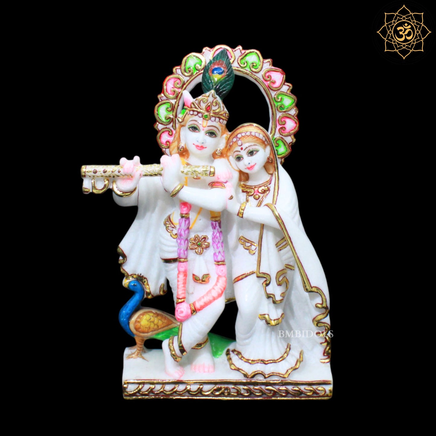 Jugal Radha Krishna for Homes and Temples in 12inches