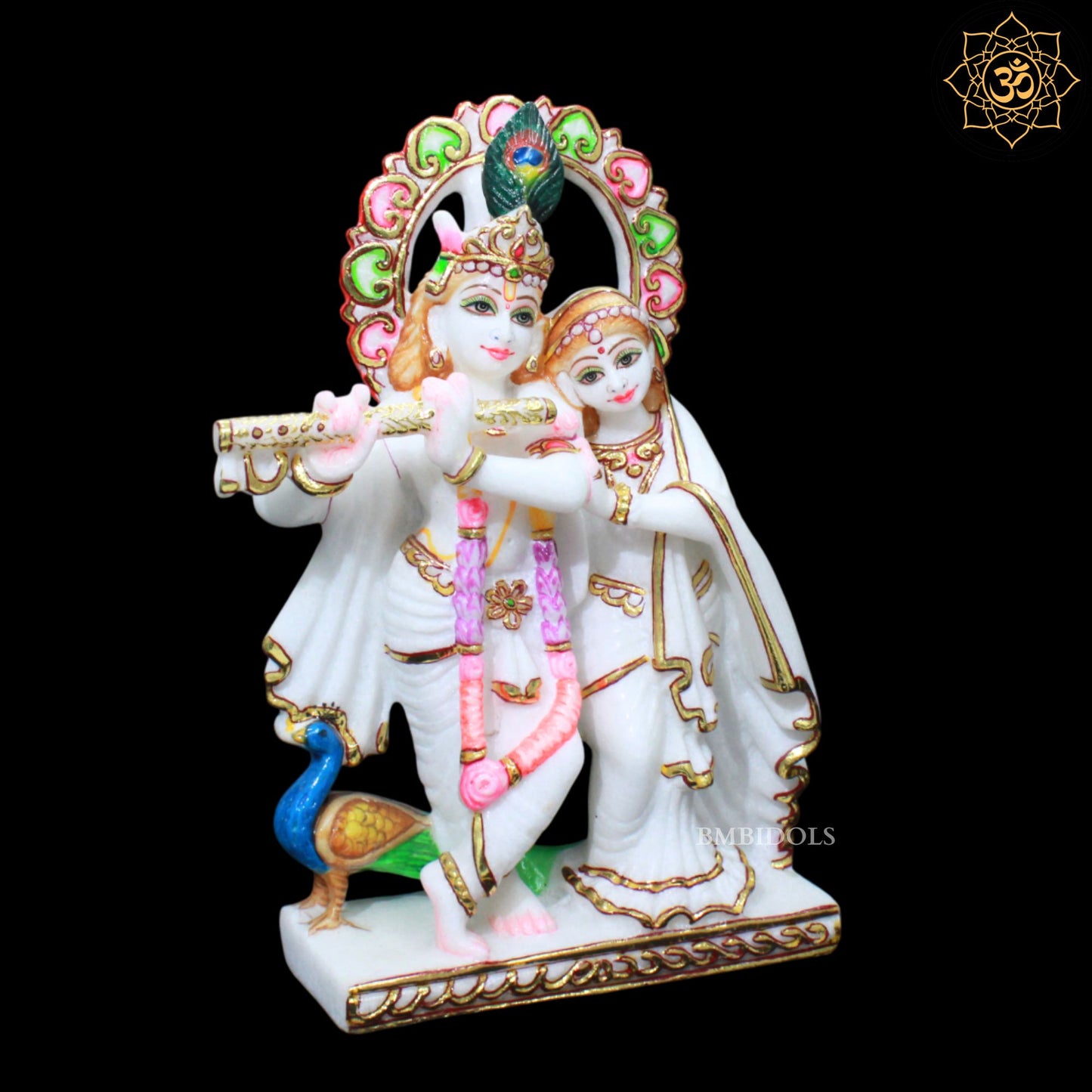 Jugal Radha Krishna for Homes and Temples in 12inches