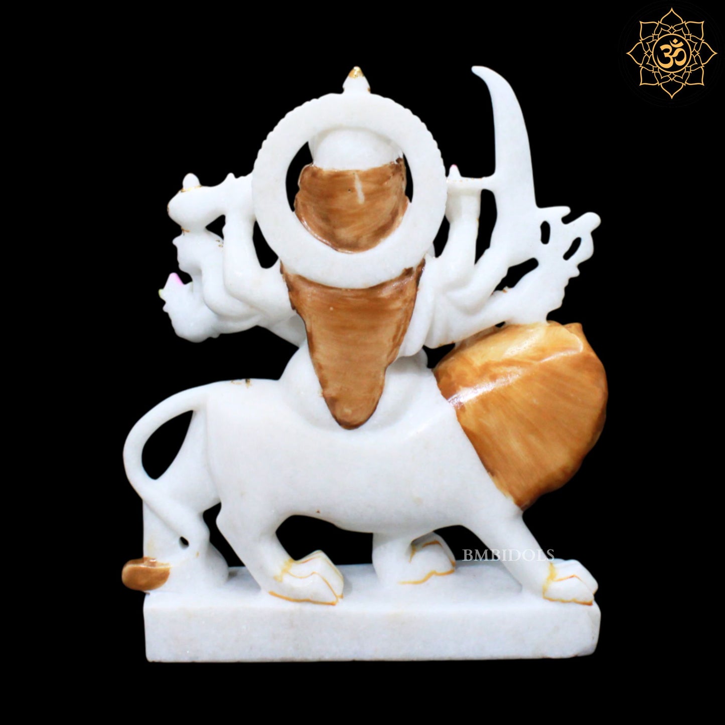 Durga Mata Marble Murti for Home Mandirs in 1feet