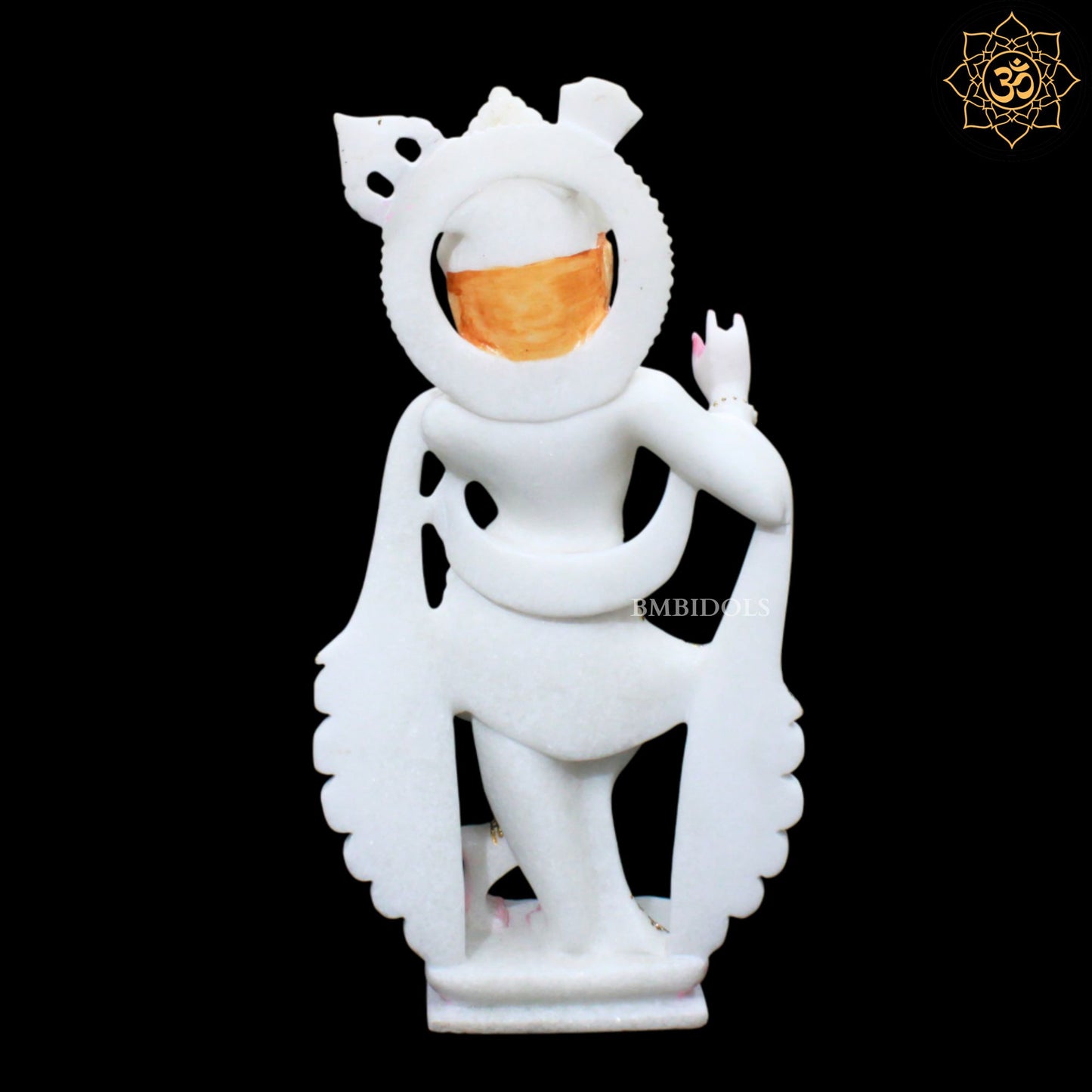 15inch Radha Krishna Marble Idol for Ghar Mandirs in Makrana Marble