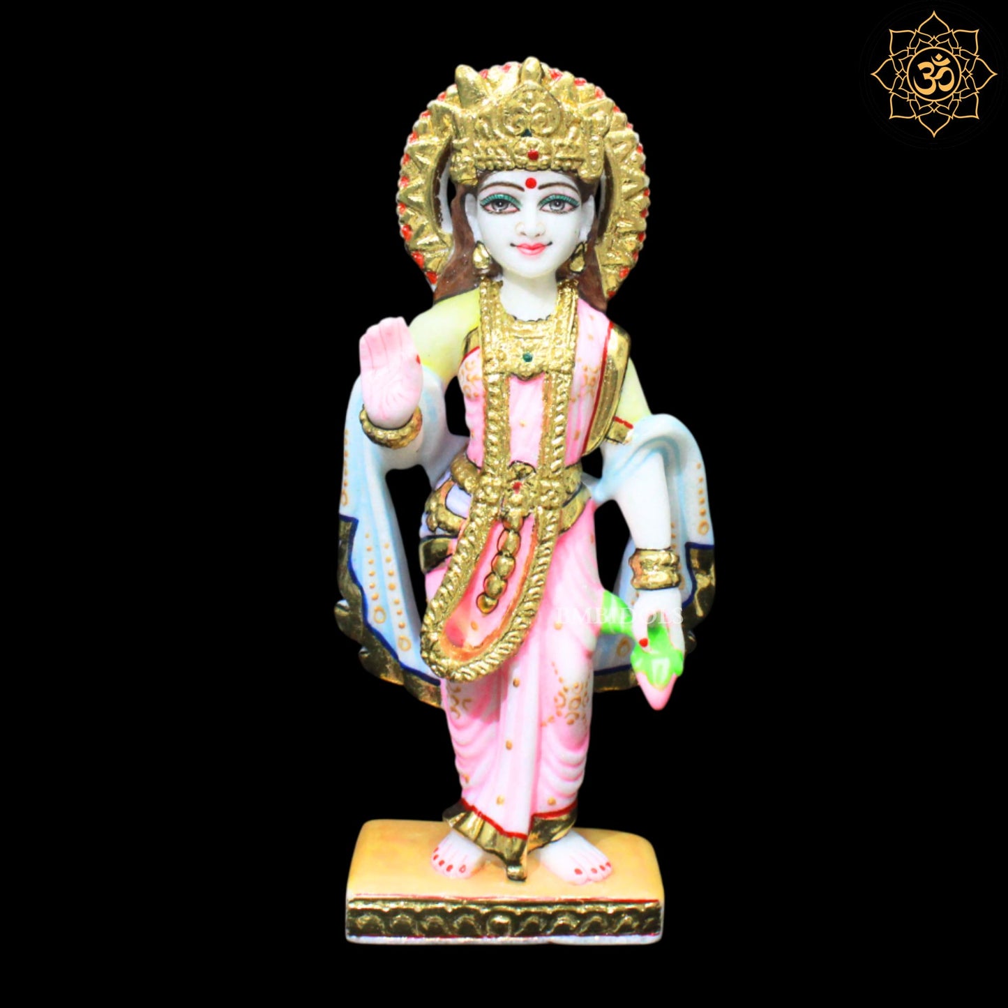 Ram Darbar Marble Statue for Homes and Temples in 1feet